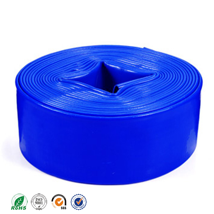 plastic lay flat agriculture hose with different sizes for water conveying